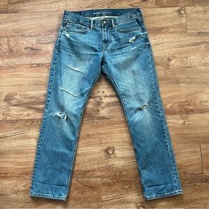 Old Navy Mens Slim Distressed Jeans 32x30